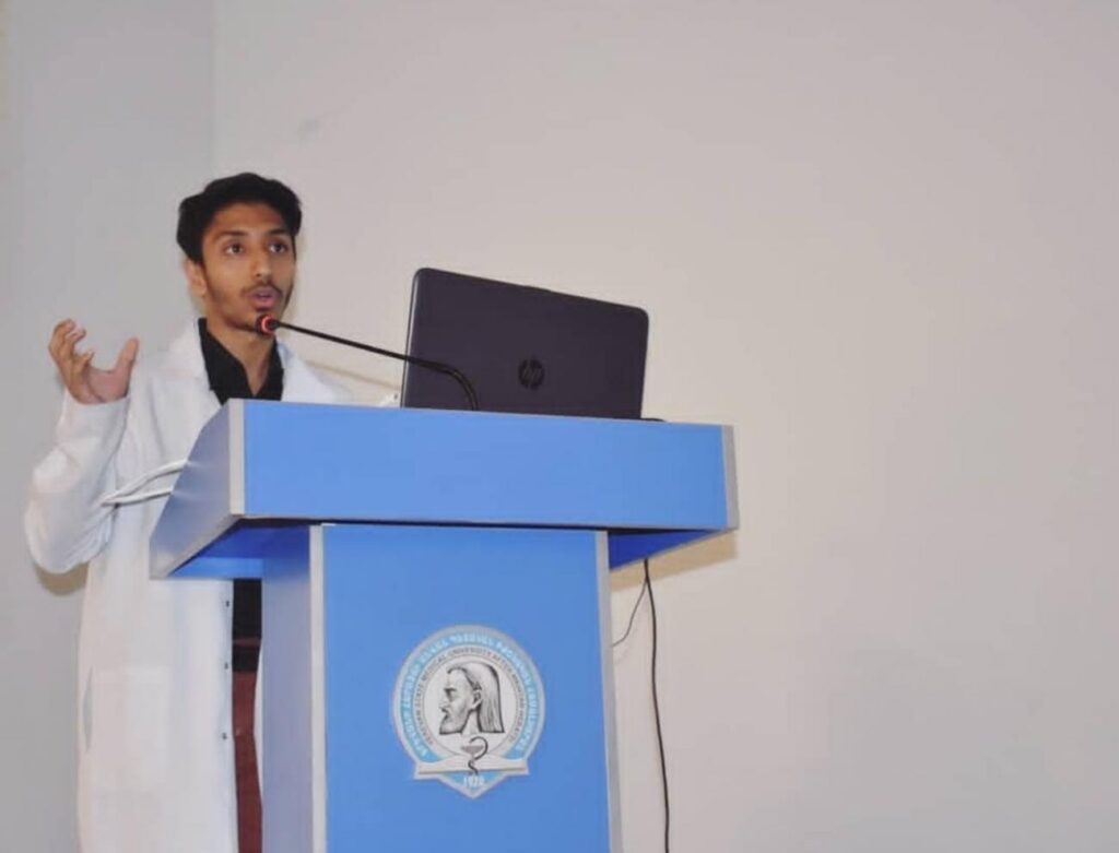 Indian future cardiologist is sure – the medical profession is the noblest