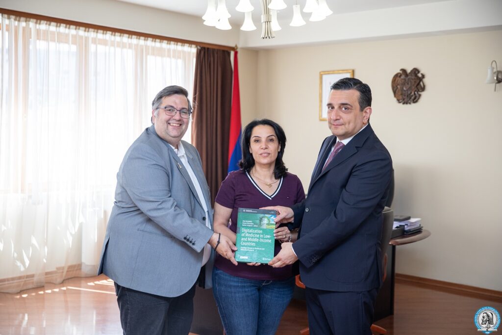 The work of the Department of Digital Medicine and Artificial Intelligence will be aimed at advancing medical science in Armenia