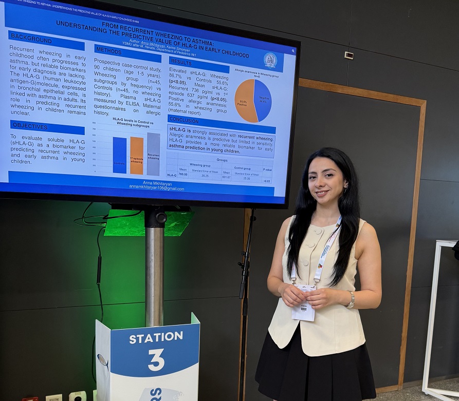 ԵՊԲՀ մանկաբույժի հաջողությունը միջազգային հարթակում