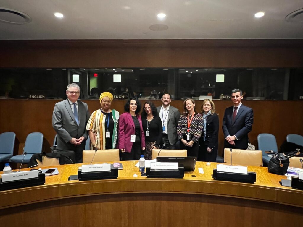 ԵՊԲՀ պատվավոր պրոֆեսորի ելույթը` ՄԱԿ-ի տնտեսական և սոցիալական խորհրդի նիստում