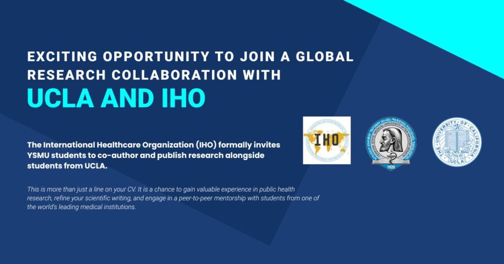 Exciting Opportunity to Join a Global Research Collaboration with UCLA and IHO 