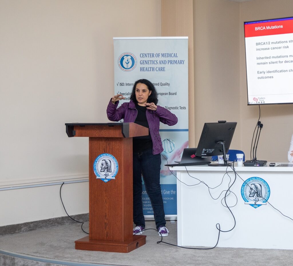 «Քաղցկեղի գենետիկայի ժամանակակից մոտեցումները» մասնագիտական քննարկում բժշկական բուհում