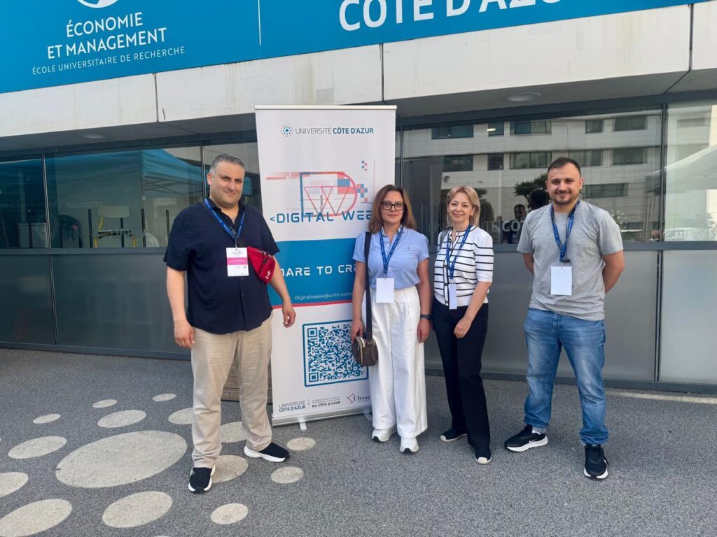 Մասնակցություն Erasmus+ Digital Week-ին. թվային կրթության ապագան՝ Նիսից Հայաստան
