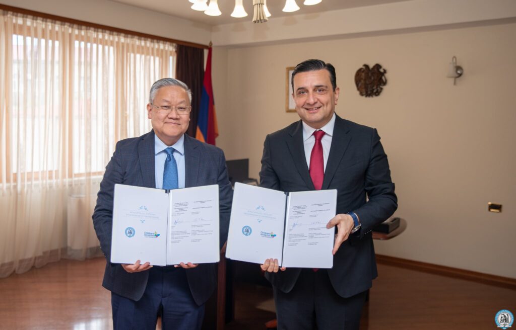 Հանդիպում և փոխըմբռնման հուշագրի ստորագրում Children’s Hospital Los Angeles-ի ներկայացուցիչների հետ