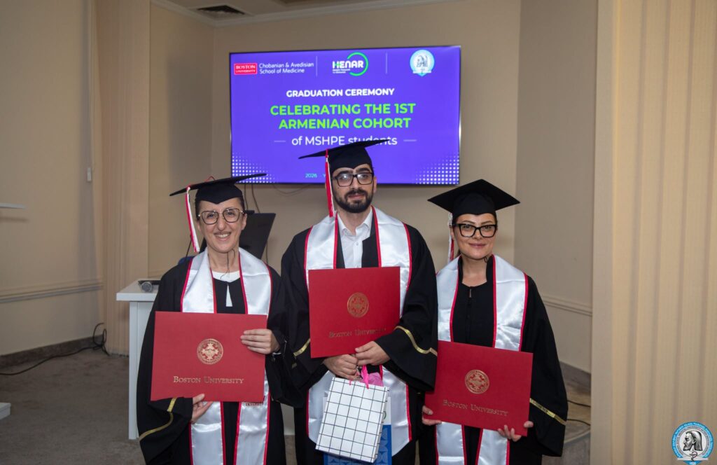 «ՀԵՆԱՐ»-ի առողջապահության ոլորտի մասնագետների կրթության ծրագրի շրջանավարտները ստացան ավարտական վկայականներ
