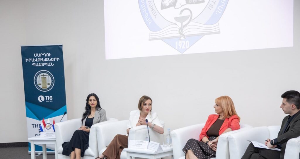 Բժշկական բուհում անցկացվեց «Վերարտադրողական առողջություն․ իրավունք և էթիկա» խորագրով քննարկումը