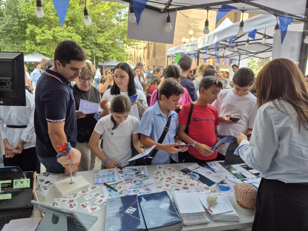 Բժշկական համալսարանը՝ European Researchers’ Night Armenia-ի շրջանակում